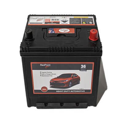 RedPoint Batteries, Oils and Filters